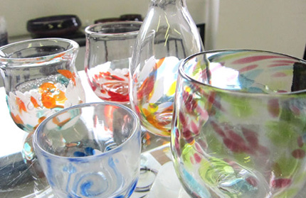 吹きガラス体験 Glass Studio TooS